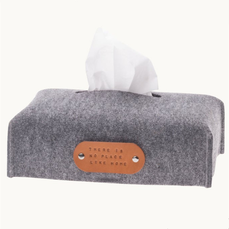 

Explosion models hot new felt removable tissue box paper roll paper towel bag waterproof bag