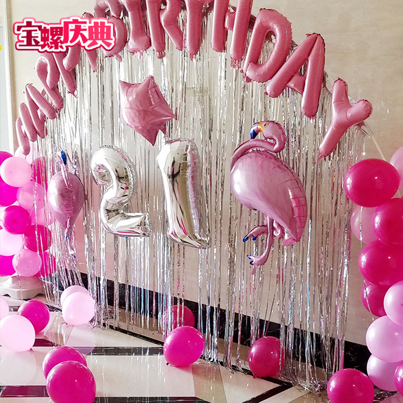 

10Pcs/lot 2 Meters Long PVC Laser Starry Rain Silk Curtain Layout Wedding Supplies Birthday Party Background Decoration Christmas Decoration