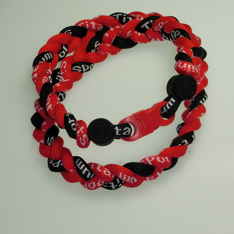 

Three Colors Fashion Three Braided Rope Tornado Necklace