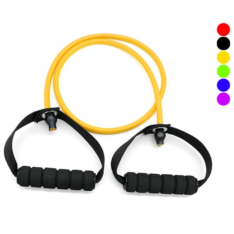 

Training Yoga Pull Rope Elastic Resistance Bands Pilates Sports TPE Chest Fitness Bodybuilding Equipment Portable Durable