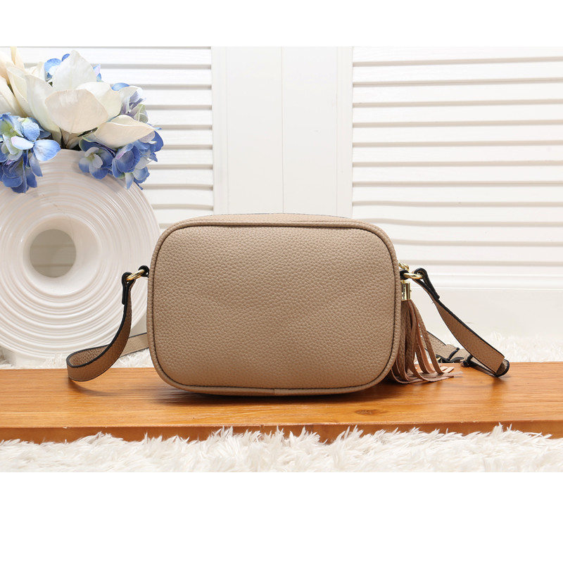 

Lady Handbags Soho Disco Bag Leather Tassel Design Shoulder Bags Purse Women Messenger Crossbody Bag 1734
