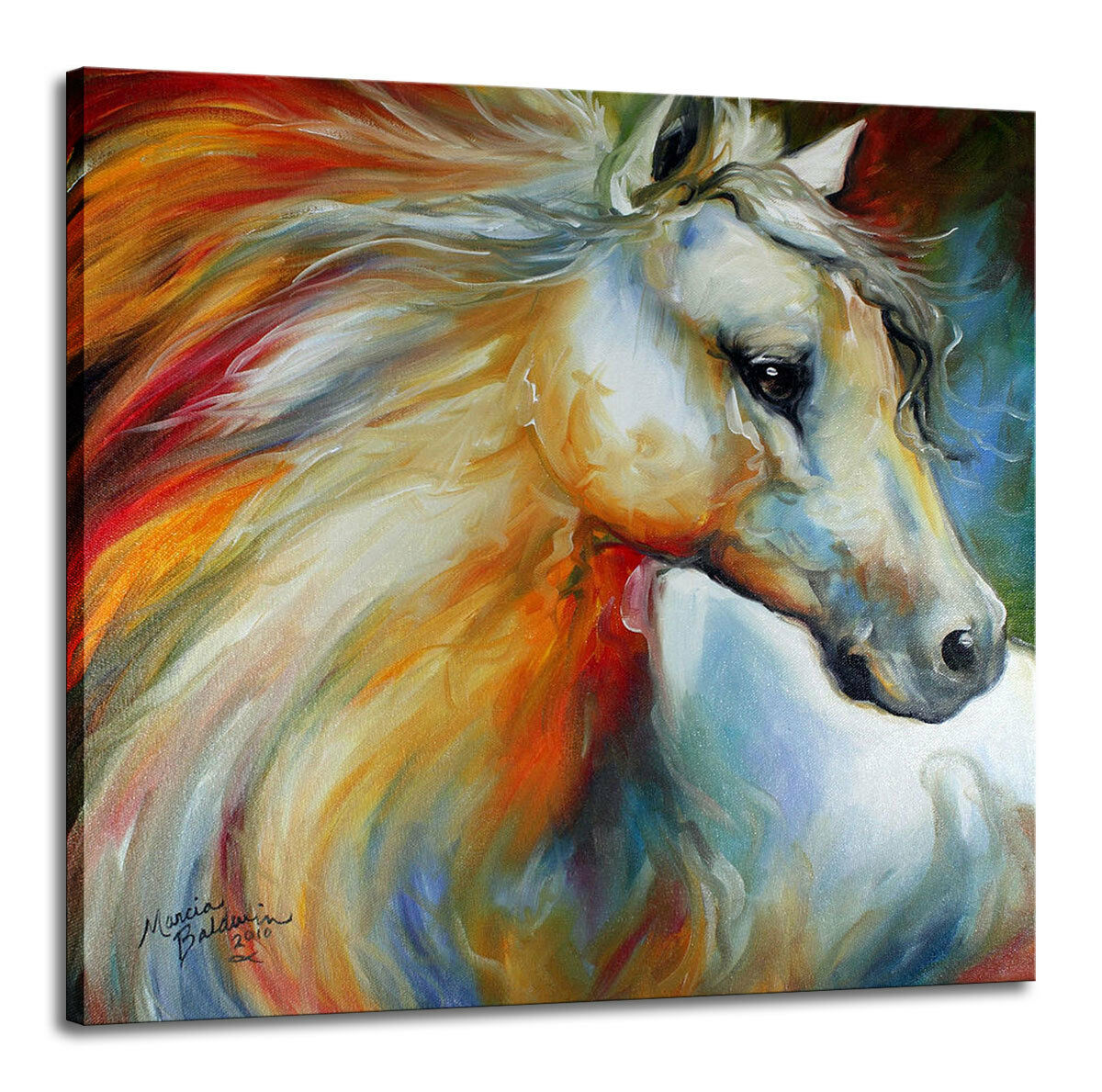 

Horse-Angel-01 Home Decor Handpainted &HD Print Oil Painting On Canvas Wall Art Canvas Pictures 191104