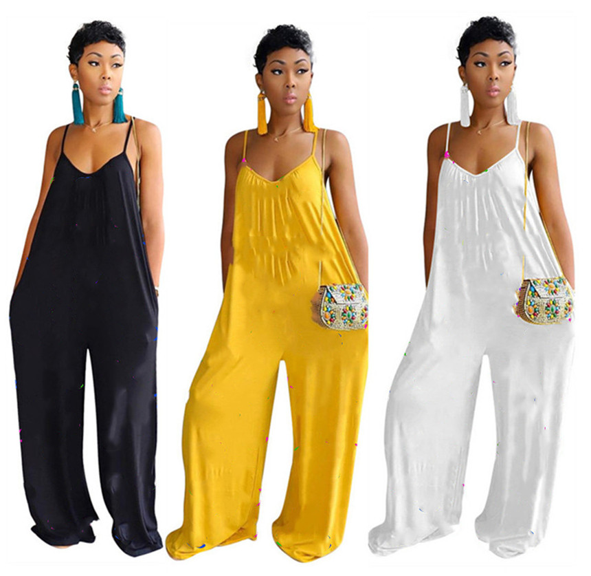 Femmes lettre impression combinaisons spaghetti sangle barboteuses sans manches body mode clubwear vêtements d'été sexy lâche une pièce pantalon