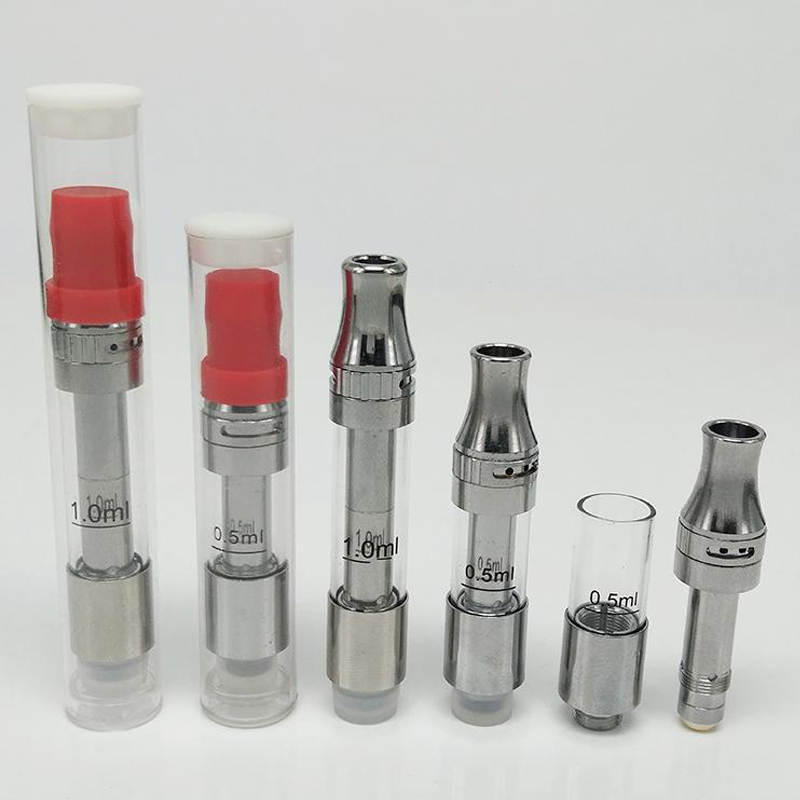 

Instock Vape Cart Vaporizer Pen Cartridges Atomizer Amigo Liberty V9 Empty Vape Pen Cartridges Adjustable Top Airflow Holes 0.5/1ml Ceramic