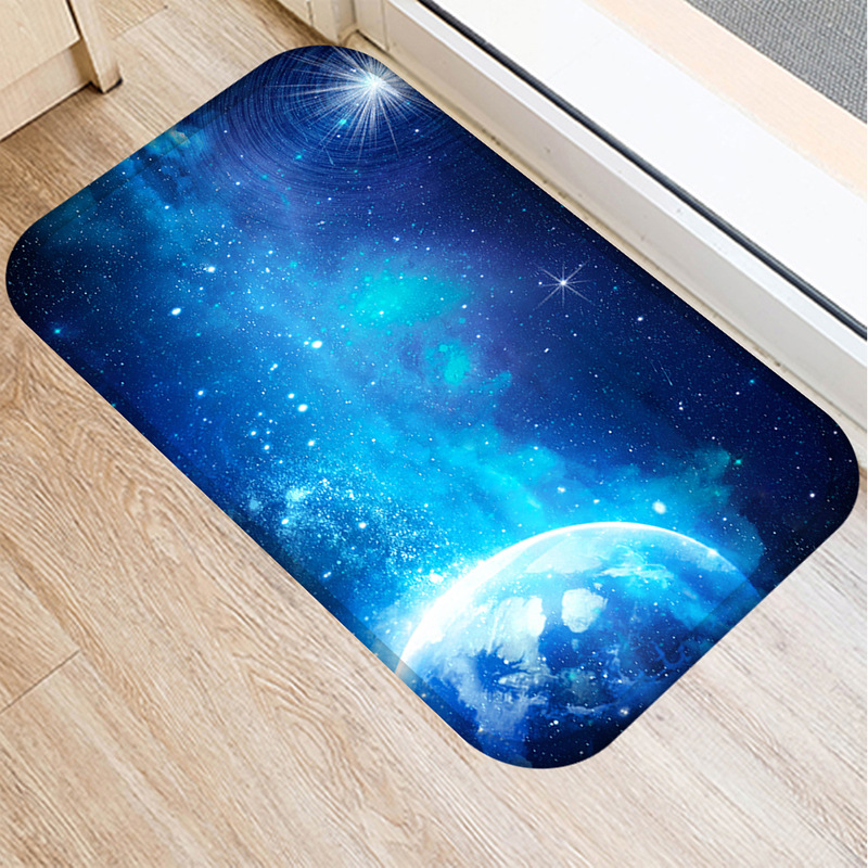 

Non-slip mat decorative carpet living room floor mats home soft-mounted anti-skid mat kitchen bathroom flannel bath