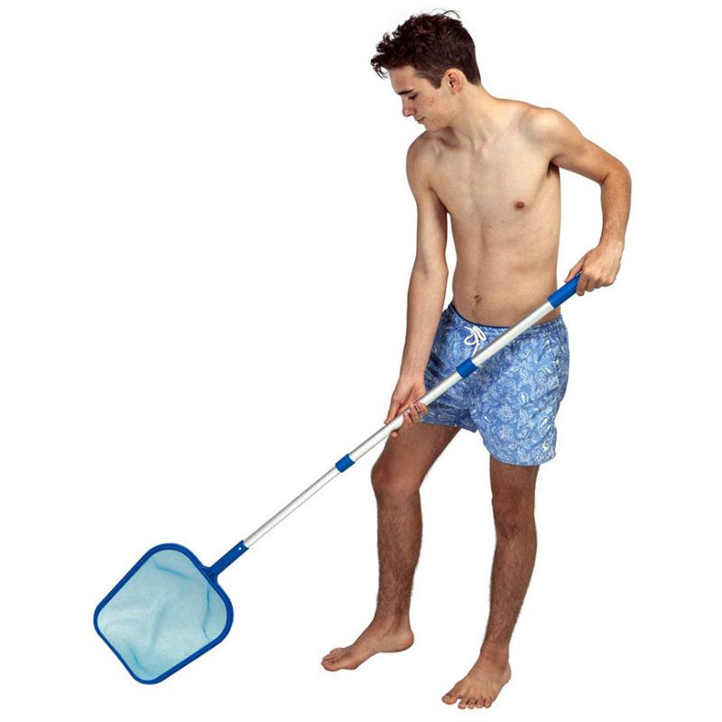 

2020 Swimming Pool Cleaning Tool Deep Net With Rod Professional Leaf Rake Mesh Frame Net Skimmer Cleaner Swimming Pool Tool