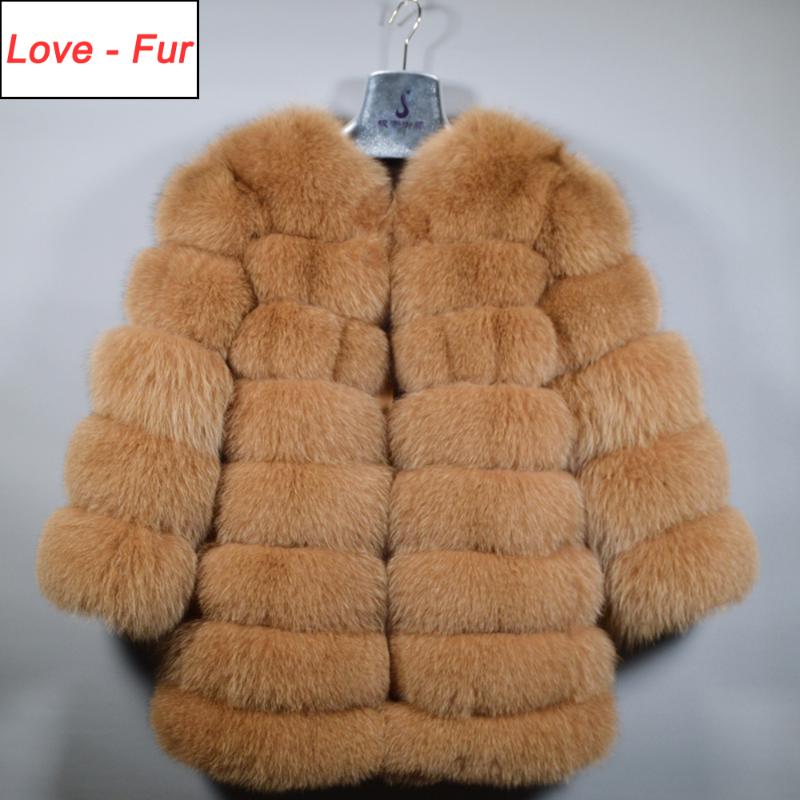 

Hot Sale Luxurious Winter Thick Warm Real Genuine Fur Coat 100% Real Fur Jacket Outwear Overcoat Plus Size, Beige