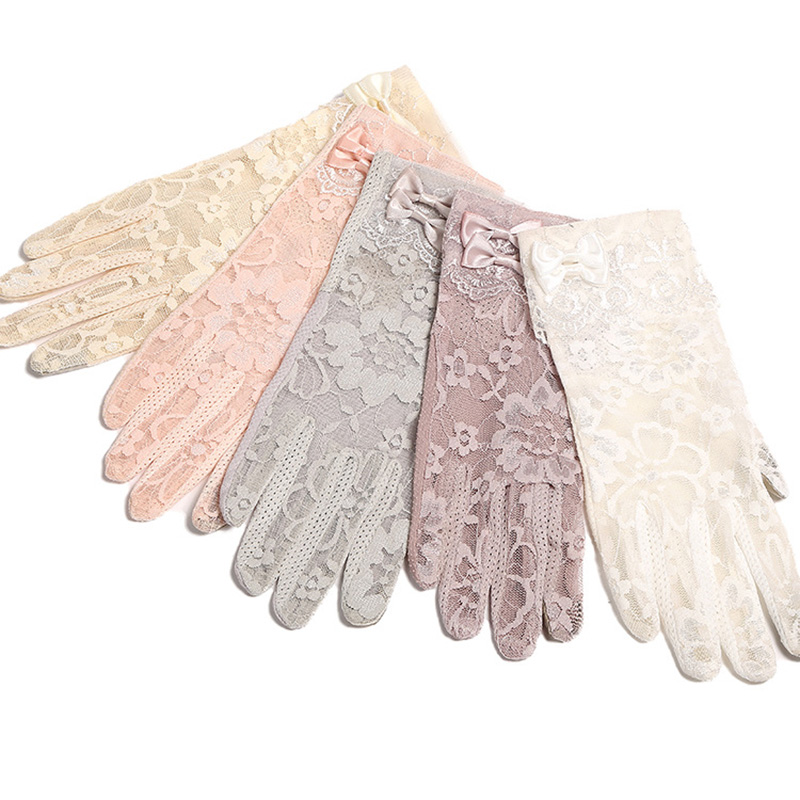 white lace gloves in bulk