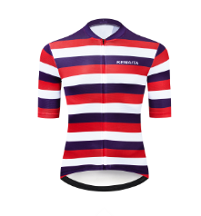 

KEMAITA Men's Short Sleeves Cycling Jersey Air Mesh Breathable Ciclismo Maillot MTB Pro Fit Bike Jersey