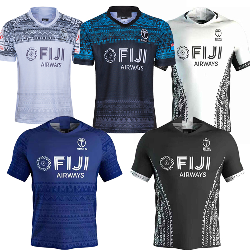 

News 2020 2021 FIJI Home and away rugby Jerseys Singlet League shirt Fiji 7s 2019 2020 2021 Rugby Shirt plus size XXXL 4XL 5XL, Black