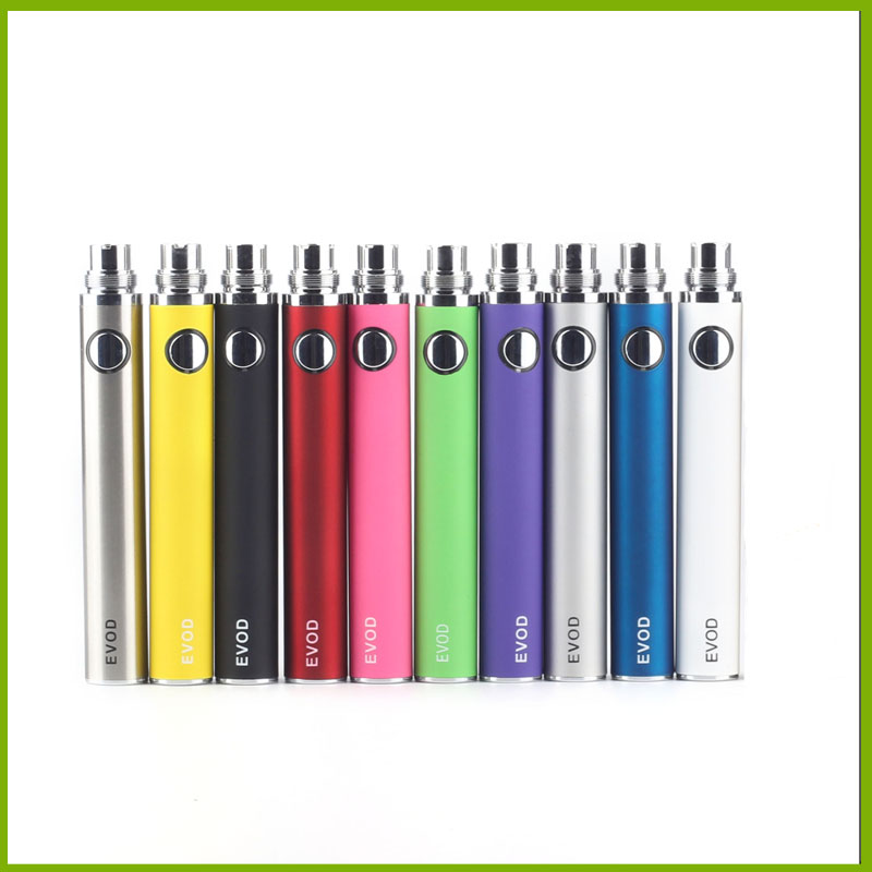 

Evod Battery Electronic Cigarettes For MT3 Ce4 Ce5 Vaporizer E cig Kit 900mah E cigarette Battery For Starter kit DHL