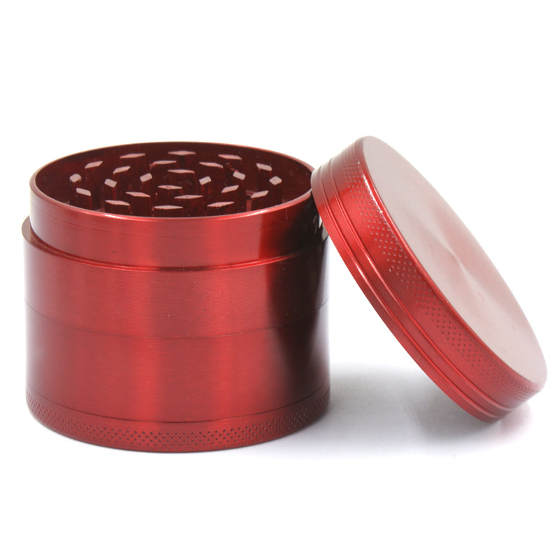 

New 4-layer Aluminum Herb Tobacco Grinder Smoke Grinders valentines day gifts