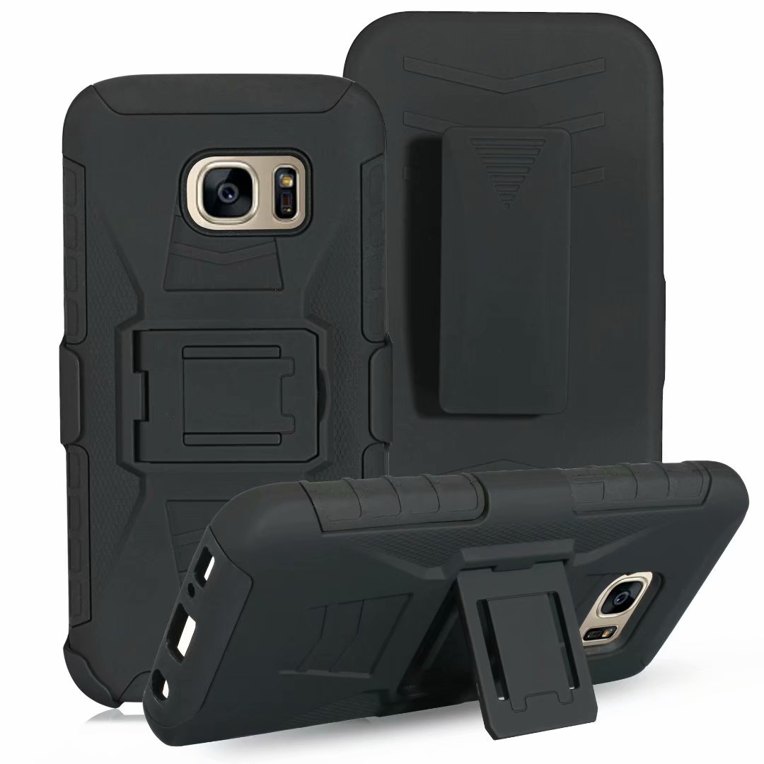 

Rugged Military Grade Heavy Duty Case with Belt Clip Swivel Holster & Kickstand For Samsung galaxy s6 s7 s8 s8 plus s9 s9 plus, Galaxy s9