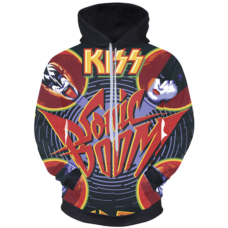 

Iron Maiden Kiss Hoodies 3D Print Hoodie Men Women Sweatshirts Unisex Rock Music Band Jumpers Hip Hop Streetwear Cool Fans Pullovers, Ilh-025