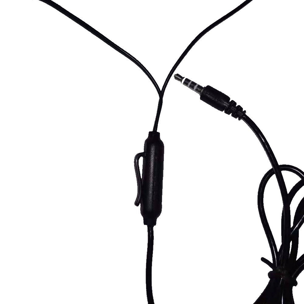 

High Quality mini Loopset Neckloop with GSM Earphone Earbud Built-in MIC black