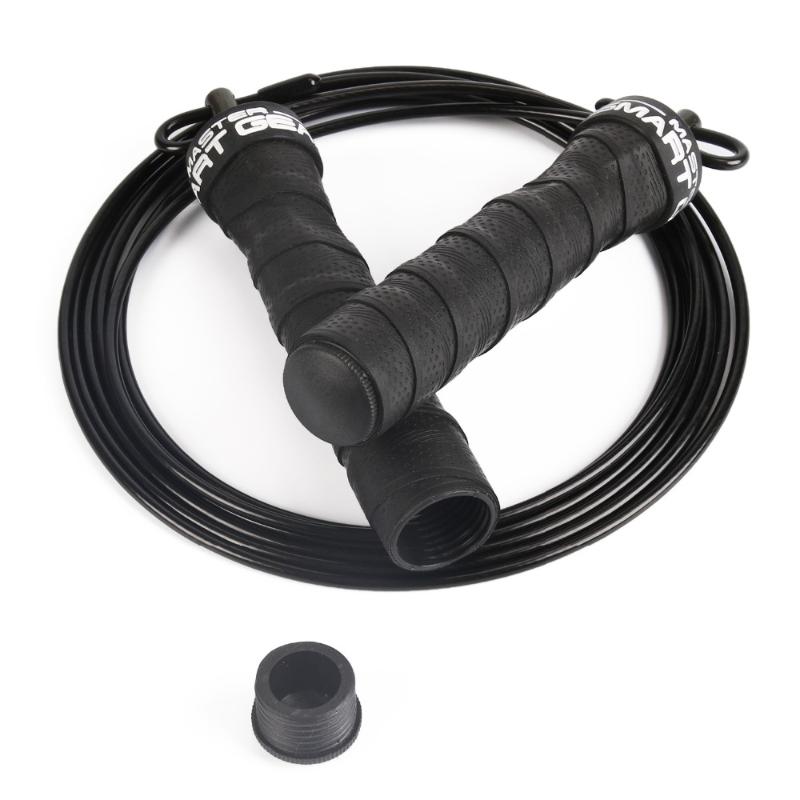 

MSG Ball Bearings Weighted Speed Skipping Rope Jump Rope for WOD, , Workout Boxing Strength Training