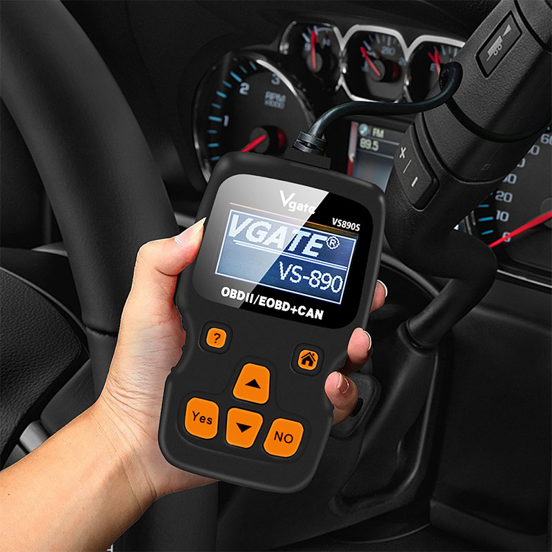 

Vgate VS890 Updated version VGATE VS890S OBD2 Scanner Auto Code Reader Multi-language OBDII OBD2 Car Diagnostic Tool