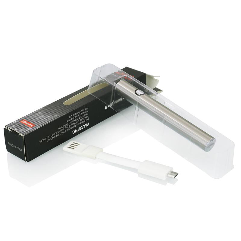 

Amigo Itsuwa Preheat Batteries Pen Max Vape Battery 510 Thread Vape Pen Battery 380mAh VV for Vape Liquid Atomizer TH2 AC1003 M6T Tank