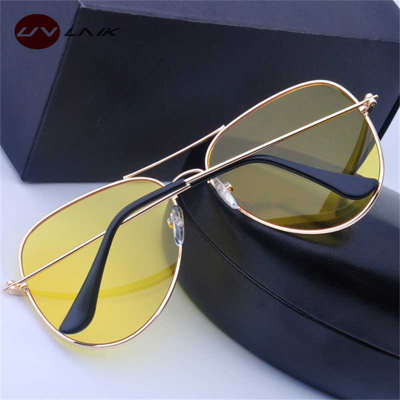 Mens Womens UV400 Night Vision Sunglasses Shades Eyewear Sports Driving Glasses