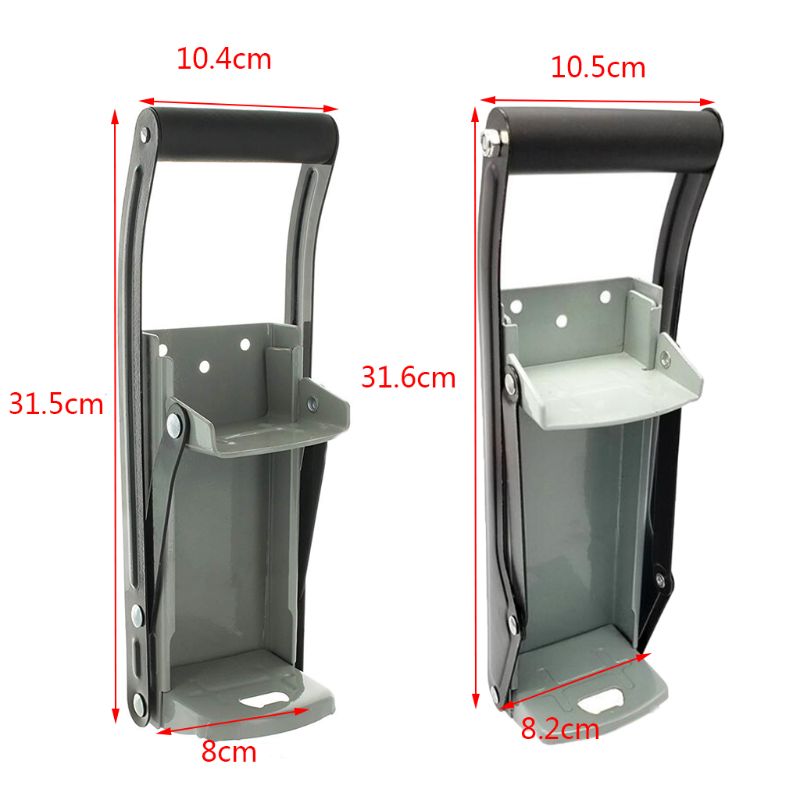 

12oz 16oz Heavy Duty Can Crusher Wall Mount Hand Push Cola Soda Bottle Opener H7ED