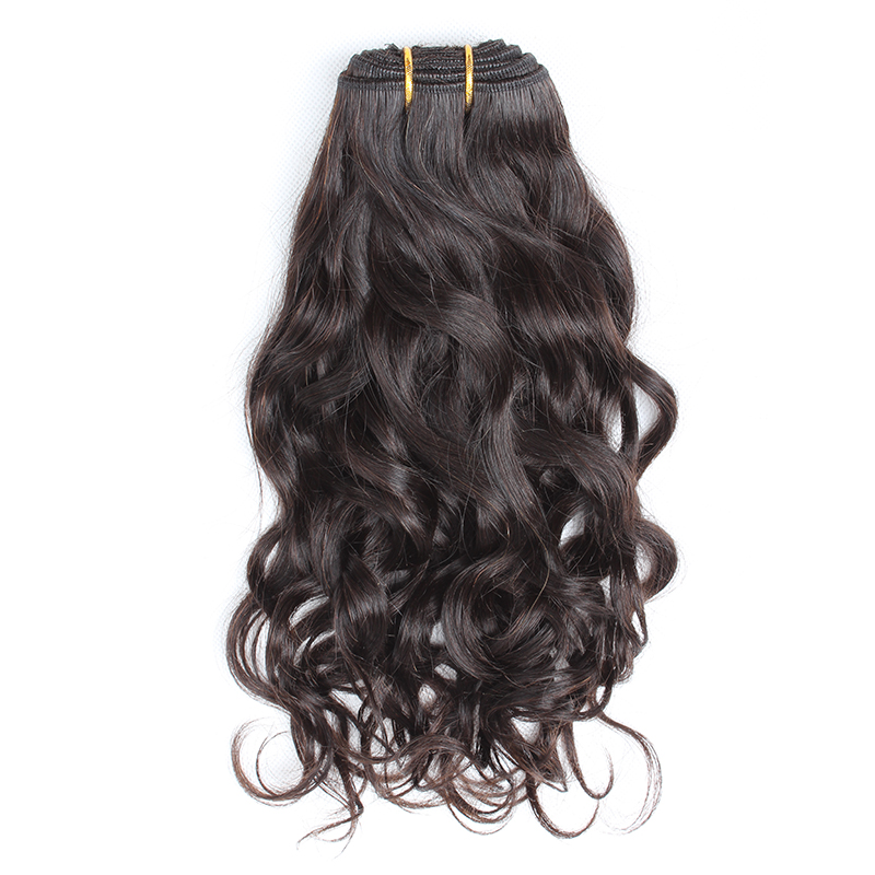 

Bella Hair® Brazilian Hair Weave Virgin Natural Color Wave Wavy Extensions Double Weft 8~30inch 2pcs/lot