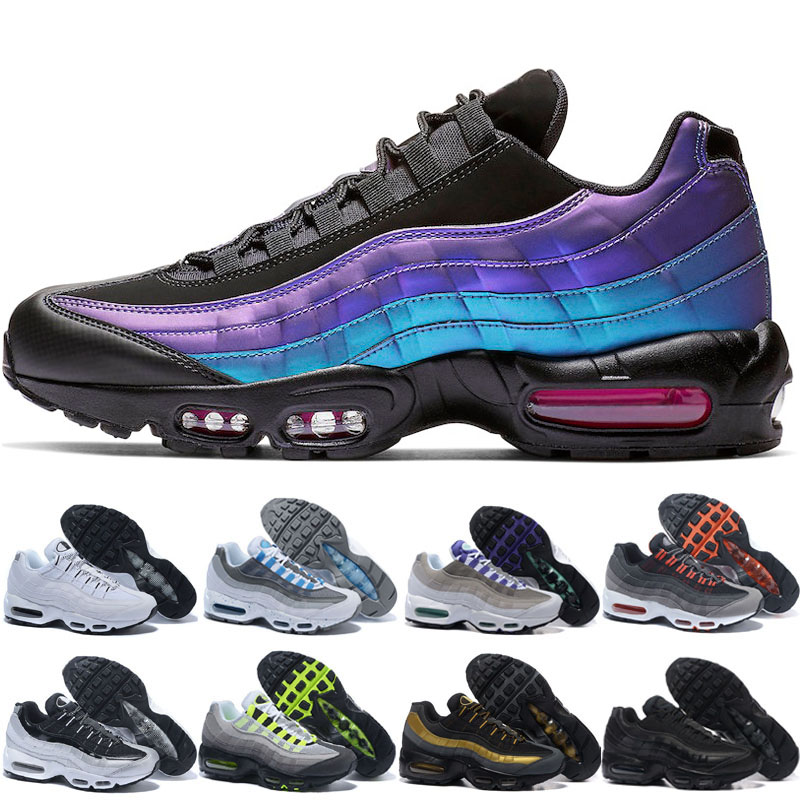 

Mens Womens Running shoe Classic Triple Black Laser Fuchsia Green Purple Sports Trainer Cushion Breathable Walking Sneakers Tennis Shoes, Item #2