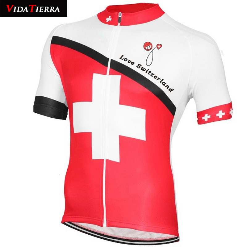 swiss cycling jersey