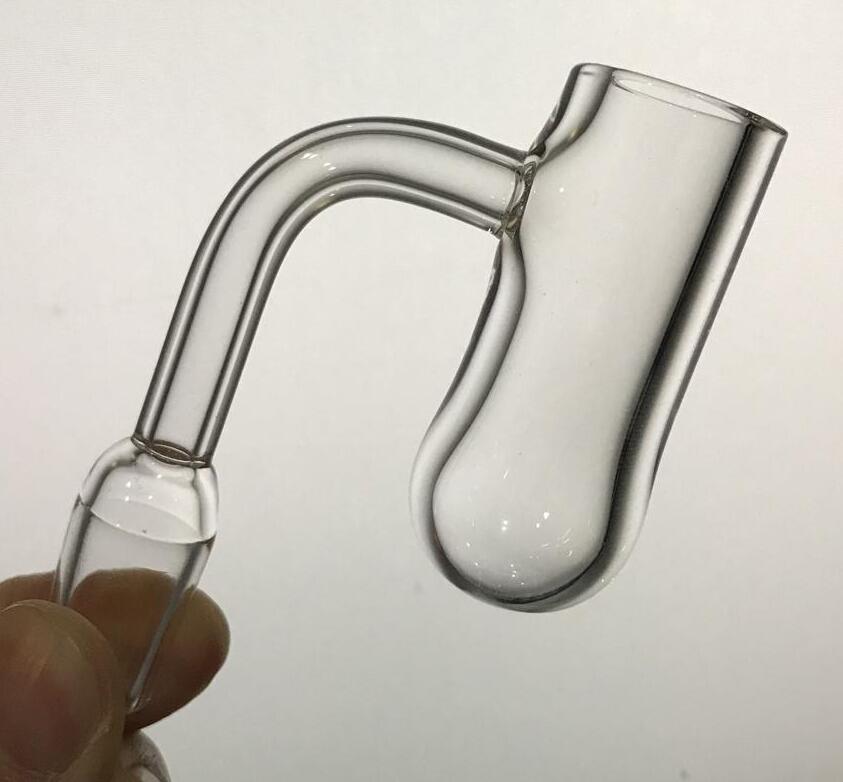 

Newest Round Bottom Quartz Banger 10mm 14mm 18mm Male Female 45&90 Quartz Banger Nails for Glass Bongs oil dab rig