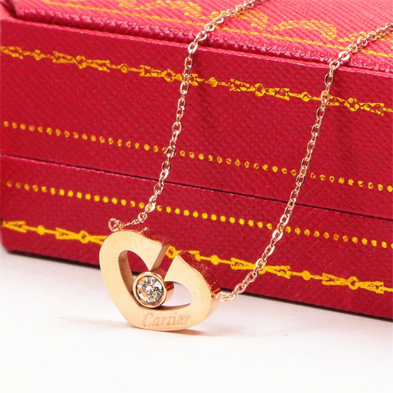 Estilo Simple para Mujer Encanto Colgante de onda clavícula Círculo Nuevo Collar Regalo CB