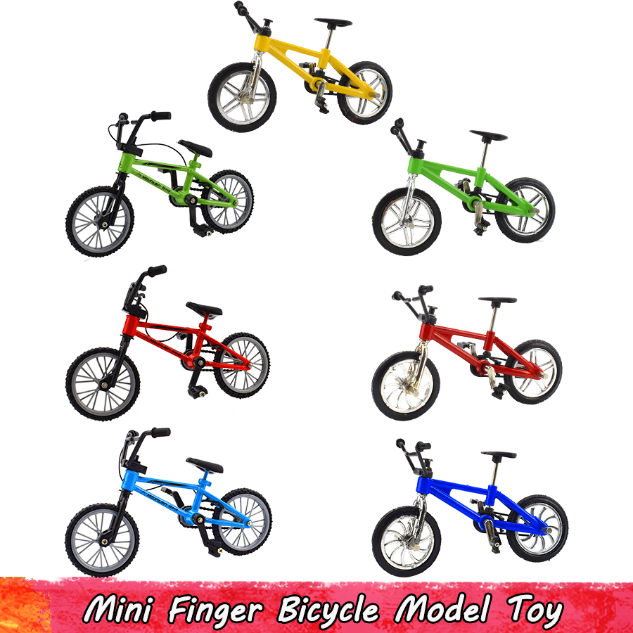

1Pcs Retro Alloy Mini Finger Bicycle Toy for Children Simulation Plastic Mountain Bike Model for Kids Creative Gifts Home Decoration