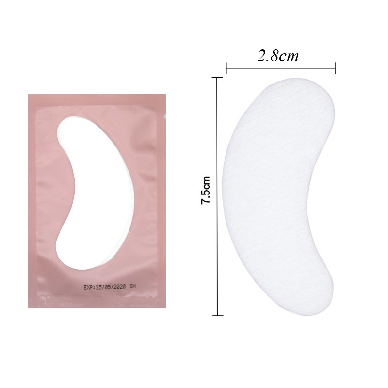 

10pairs Women Lint Free Under Eyes Pads Patches Eyelash Extension Tips Sticker Wraps Make Up Tool Eyelashes Patches