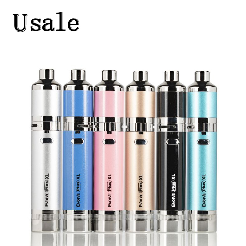 

Yocan Evolve Plus XL Kit Wax Dab Vape Pen 1400mah Battery Unique QUAD Coil Technology Vaporizer Design Magnetic Connection 100% Original, Sakura pink