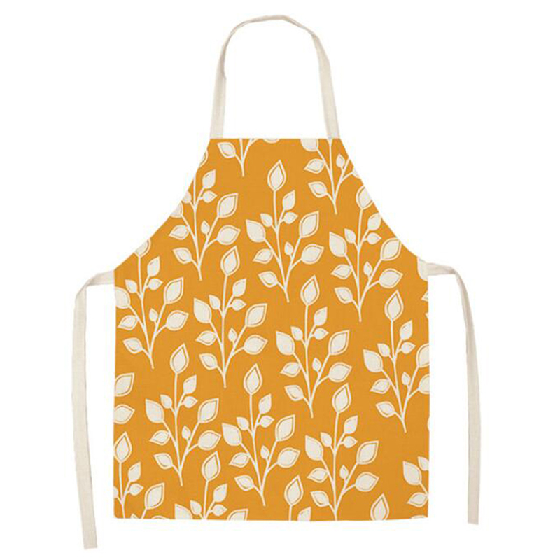 

Flower Cooking Apron Funny Novelty BBQ Party Apron Naked Men Women Kitchen Cooking Kitchen Accessories For