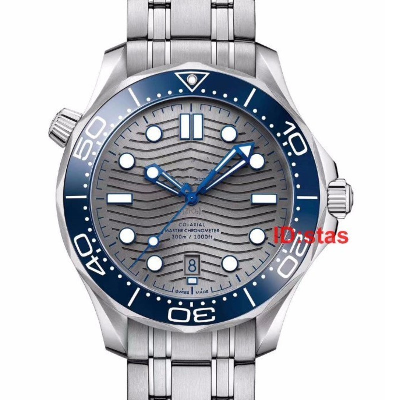 

Luxury Mens Watches Rubber Strap Designer Watch Stainless Steel Men Automatic Professional Diver 300M Master NATO WristWatches, 11