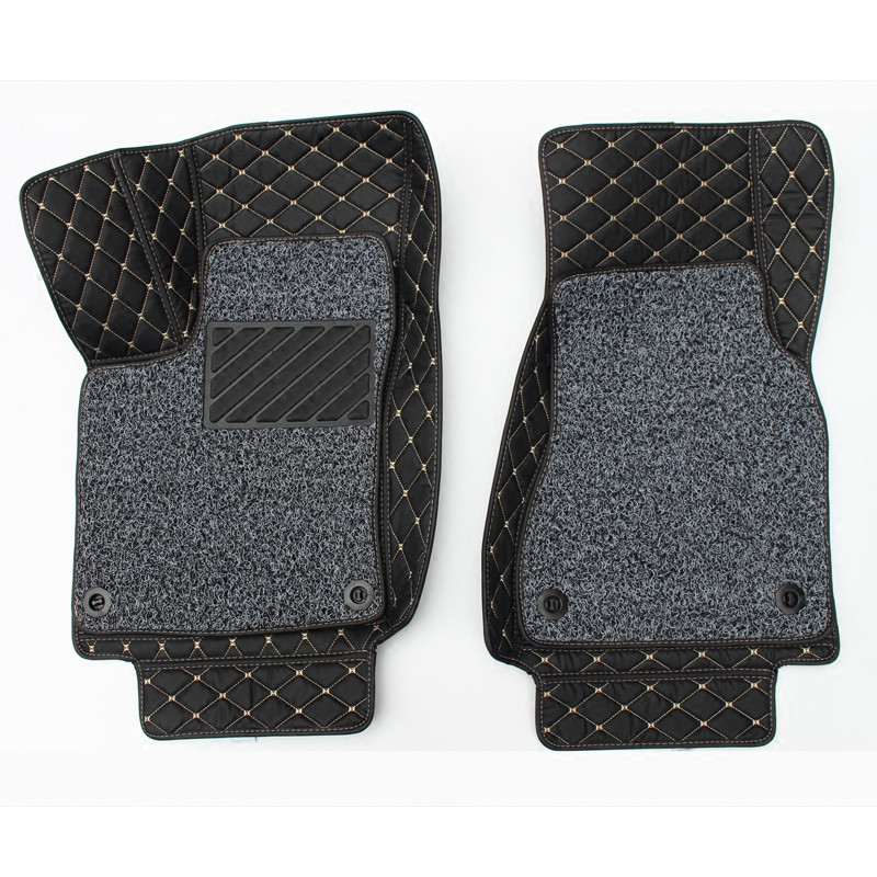 Alfombra coche universal felpudos protección maletero esteras coche alfombra Matrix azul
