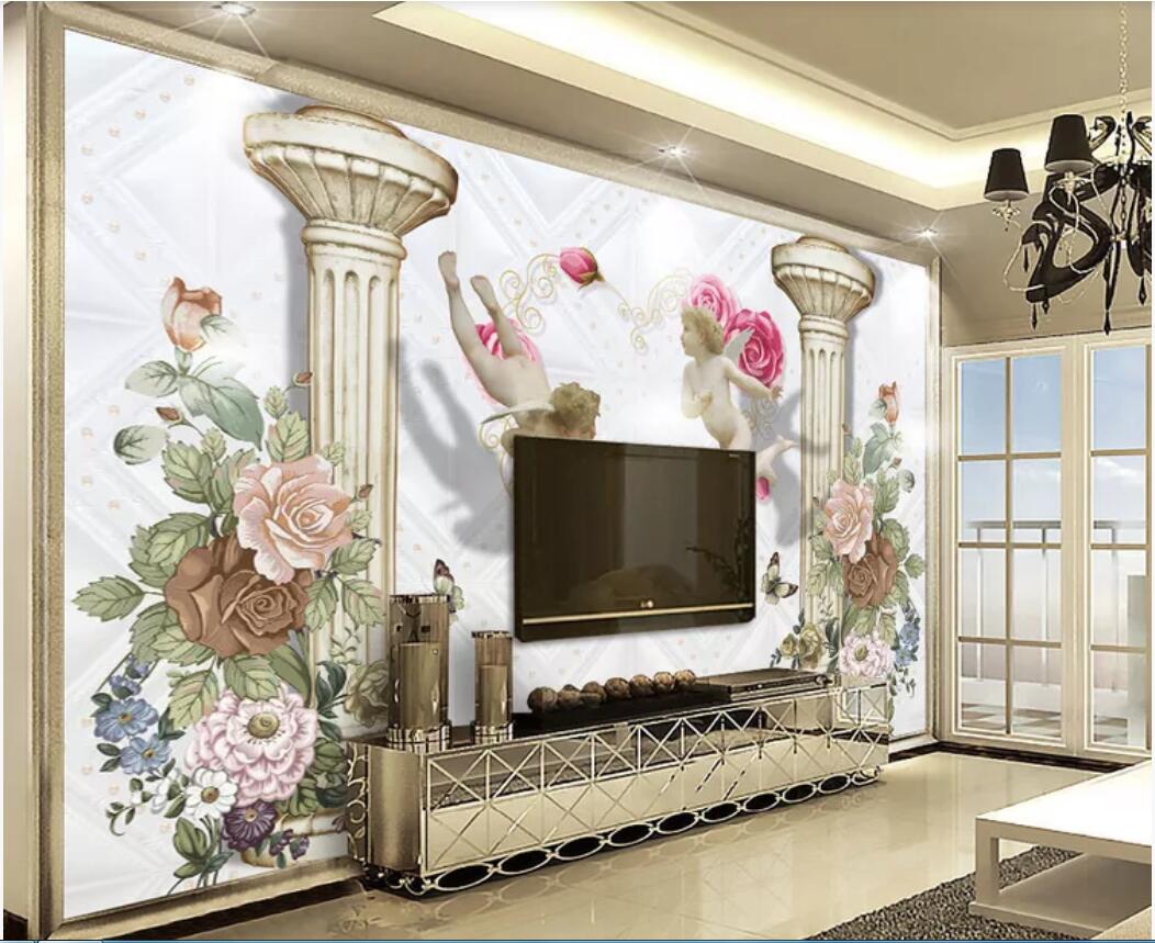 

3d room wallpaper custom photo mural European decorative painting background wall home decor wall art pictures wallpaper for walls 3 d, Non-woven fabric