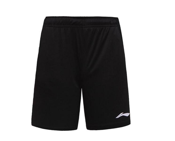 black shorts