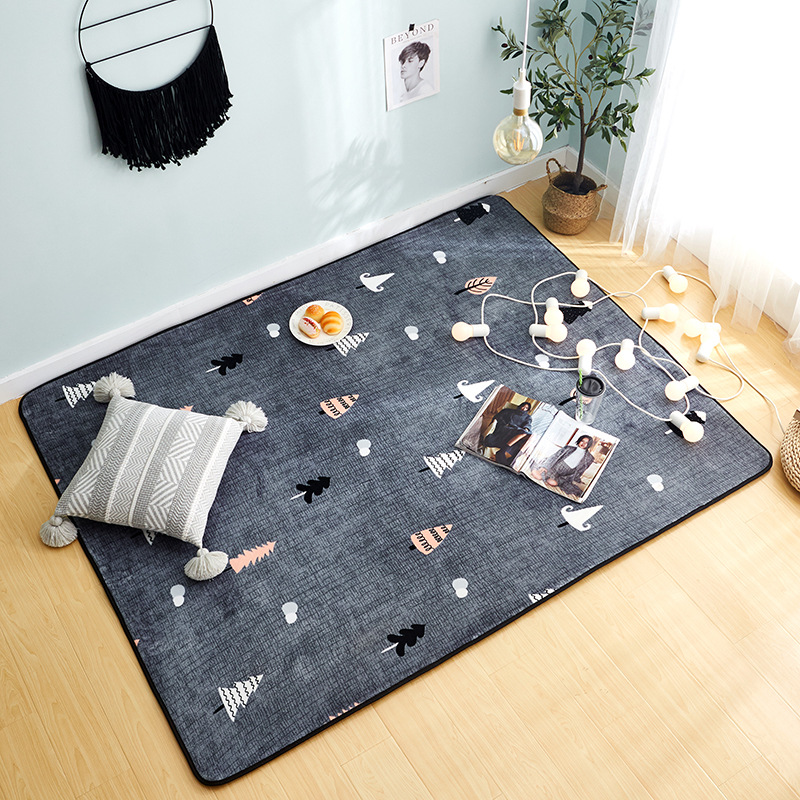 

Simple Nordic Carpet Livingroom Home Soft Bedroom Carpets Sofa Coffee Table Rug Study Floor Mat Kids Crawling Rugs Fashion Mats, 18