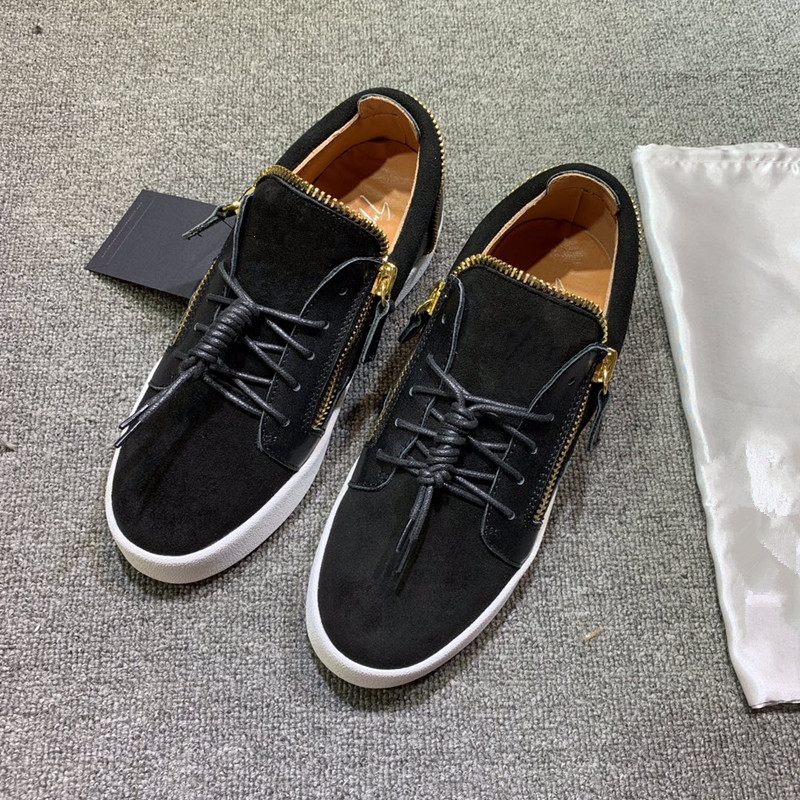

Alexander Top Quality Men Women Bee Casual Genuine Leather Shoes Embroidery Classic Trainers Python Embroidered Lover Sneakers, Choose the color