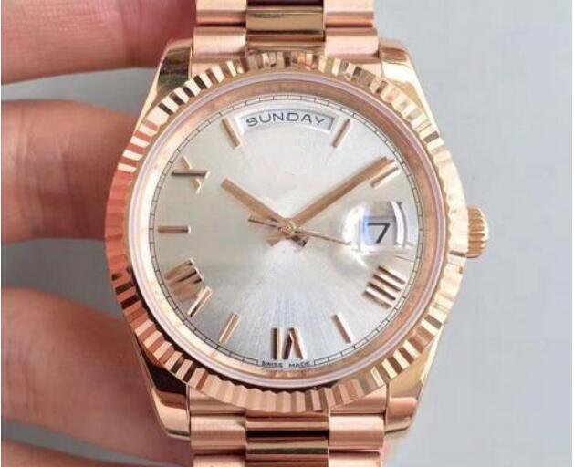 HOT sale Top quality MAN watch luxury rose gold Stainless steel luxury watch automatic watch male clock Fashion business New watches r66-image-511230841