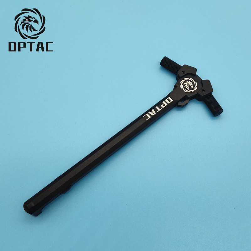 

New style CNC aluminum Cocking Charging Handle Extended Latch for .223 5.56 GBB M4/AR15 Series Airsoft