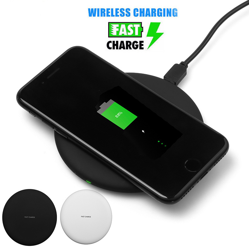 

10w fast Wireless Charger for iP X XS Max XR 8 Charging pad Samsung S9 Note 9 S10 plus chargers
