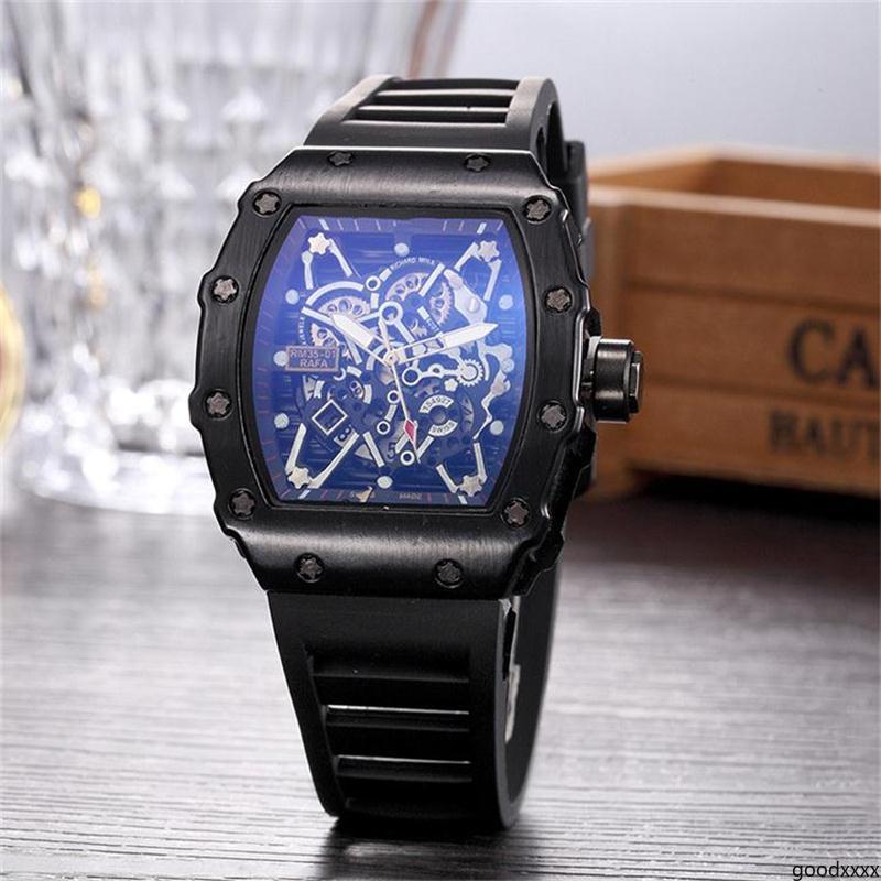 

goodxxxx Men or Women Skull sport Quartz watch Luxury Men's Quartz watch Wholesale 2020 Luxury Fashion Skeleton watches goodxxxx, Slivery;brown