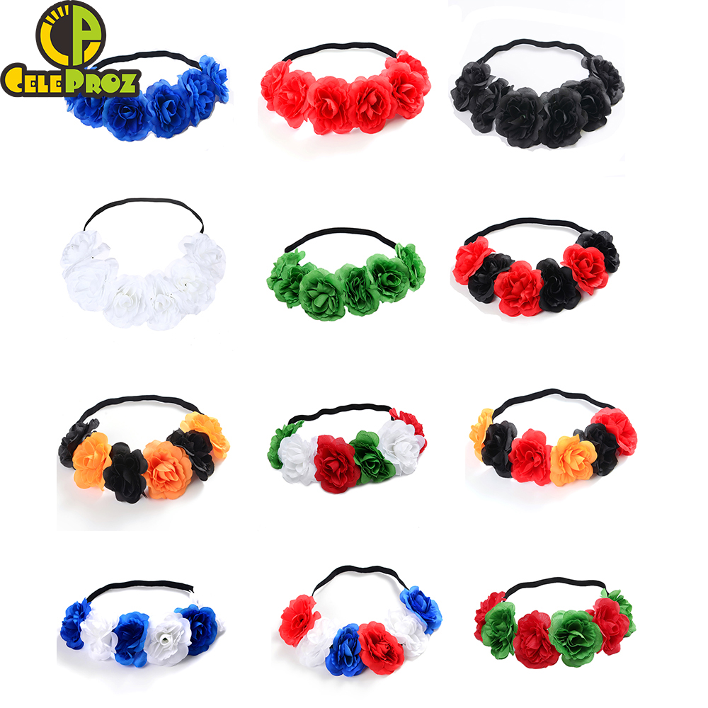 

1Pc Lady Hair Band Festival Flower Hair Band Decoration Christmas Halloween Party Decoration Baby Birthday Wedding Party Supply