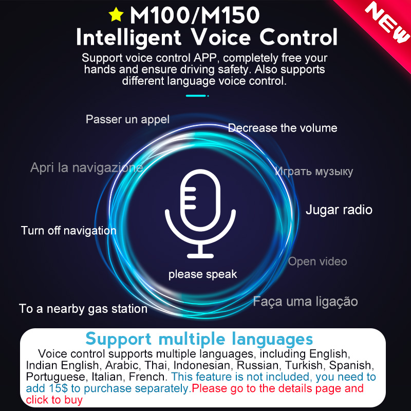 

NaviFly M100 and M150 voice control software car dvd