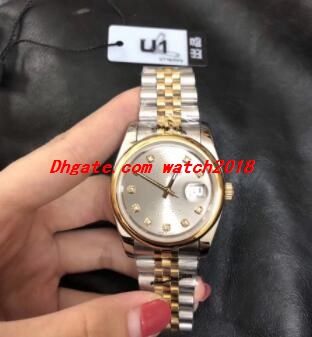 

12 Colors U1 Factory Women Watch 28mm 279171 279173 279174 Automatic Stainless Steel Bracelet Luxury Lady Watch Free Shipping