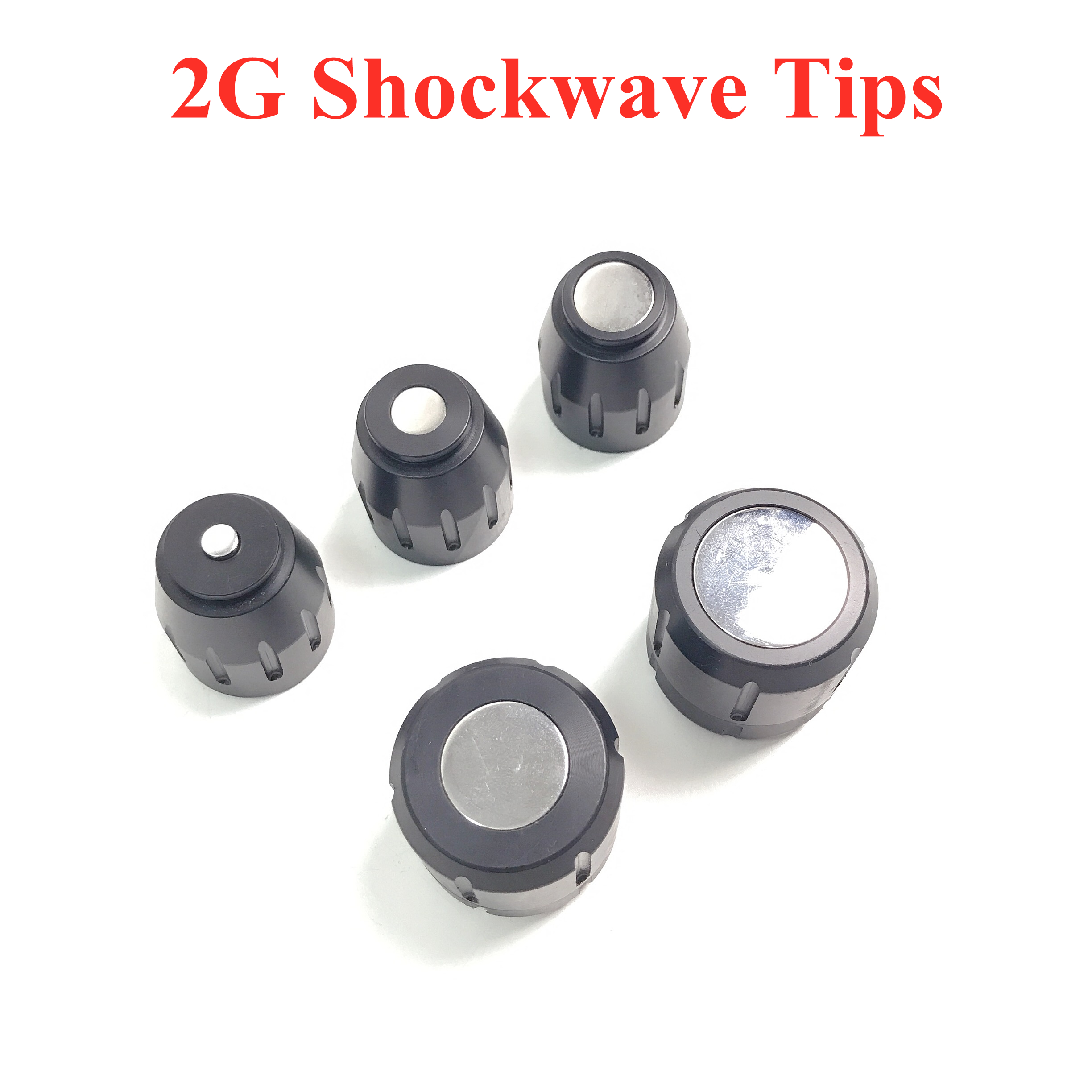 

air pressure shock wave transmitters heads 2g tips 1# 2# 3# 4# 5# shockwave tips for shockwave therpay pain relief erectile dysfunction