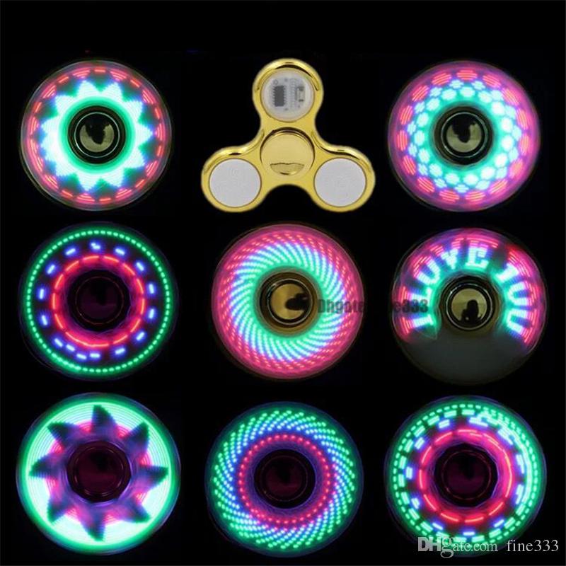 led spinner toy