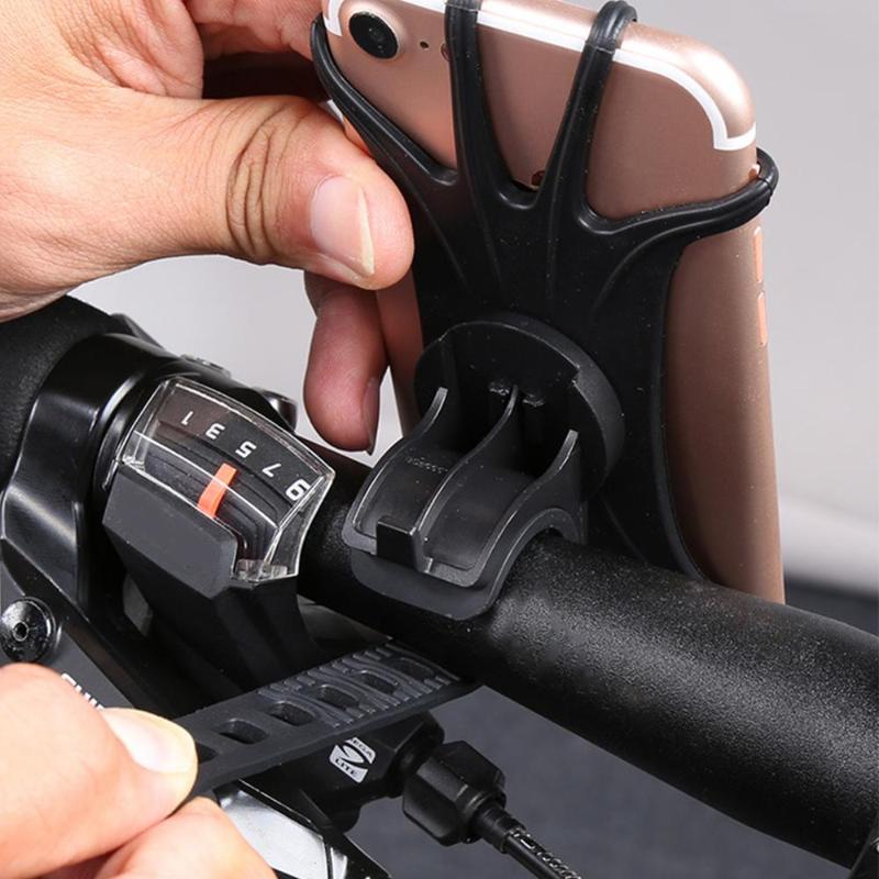 

Bicycle Phone Holder for 11 Samsung 9 Universal Motorcycle Mobile Phone Holder Bike Handlebar Stand Bracket TSLM1