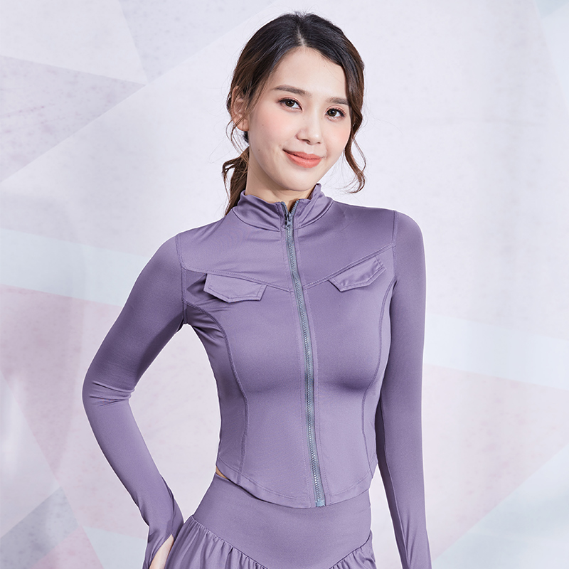 

Willarde 2020 Yiran Women Solid Sweatshirts Slim Yoga Tops Long Sleeves Fitness Gym Shirts Tights Outdoor Sports Jacket, Fbfc9593